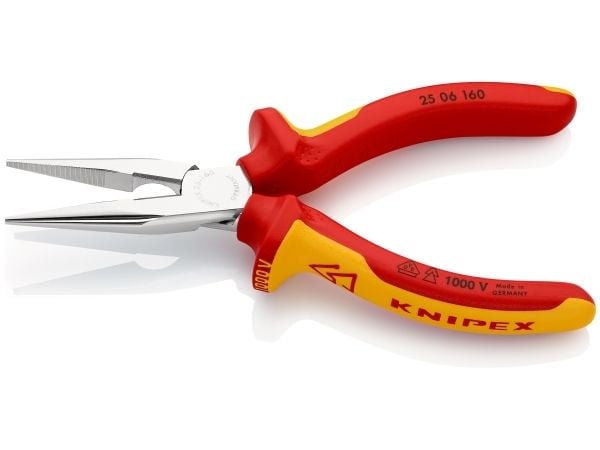 Knipex 25 06 160 SB Litteäkärkiset pihdit, 160 mm