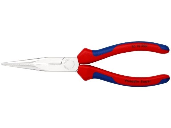 Knipex 26 15 200, Diagonal tang, 2,5 mm, 7,3 cm, Stål, Blå, Rød, 200 mm