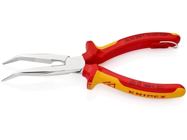 KNIPEX - Bent nose pliers - isolert - 200 mm