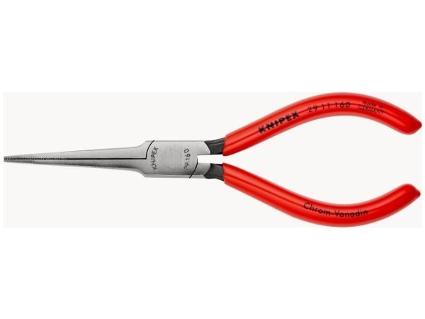 Knipex 29 11 160, Nesetang, 8,5 mm, 5,5 cm, Stål, Plast, Rød