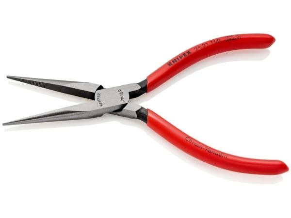 Knipex 29 21 160, Nesetang, 2 mm, 5,4 cm, Stål, Plast, Rød