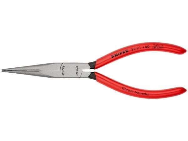 Knipex 29 21 160, Nesetang, 2 mm, 5,4 cm, Stål, Plast, Rød