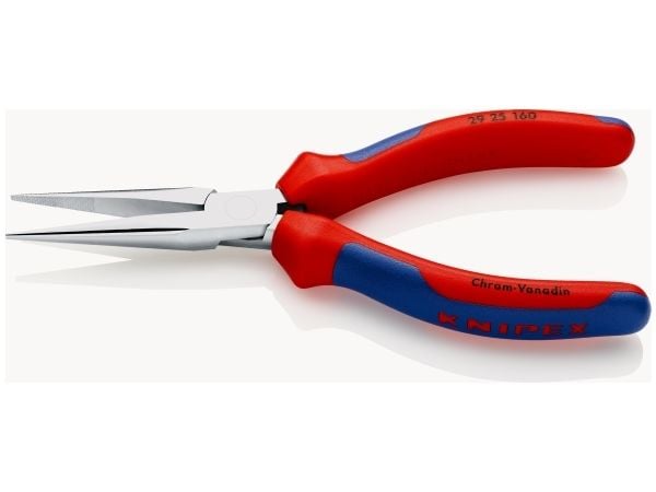 Knipex 29 25 160, Nesetang, 2 mm, 5,4 cm, Stål, Plast, Rød