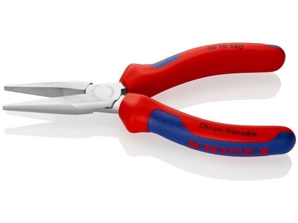 Knipex 30 15 140, Nesetang, 4 mm, 4,2 cm, Stål, Blå, Rød, 140 mm