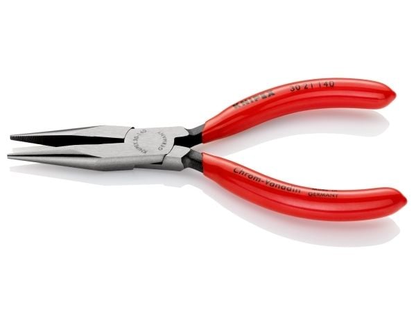 Knipex 30 21 140, Nesetang, 2 mm, 4,2 cm, Stål, Plast, Rød