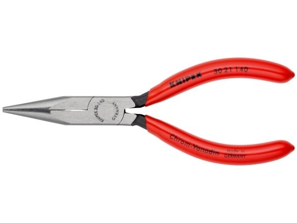 Knipex 30 21 140, Nesetang, 2 mm, 4,2 cm, Stål, Plast, Rød