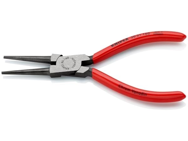 Knipex 30 31 16, Nesetang, 2,5 mm, 4,1 cm, Stål, Plast, Rød