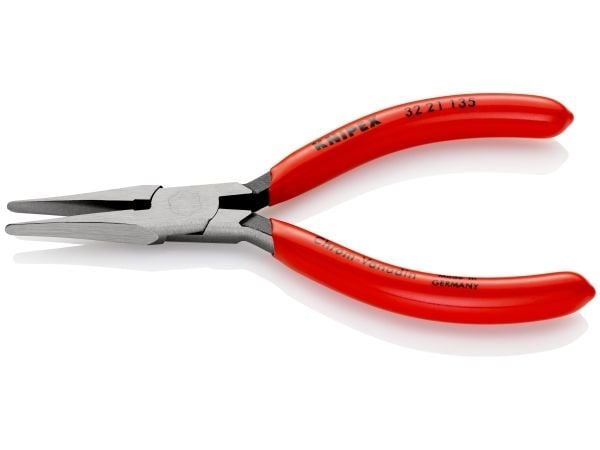 Knipex 32 21 135, Nesetang, 3,5 mm, 3,4 cm, Stål, Plast, Rød