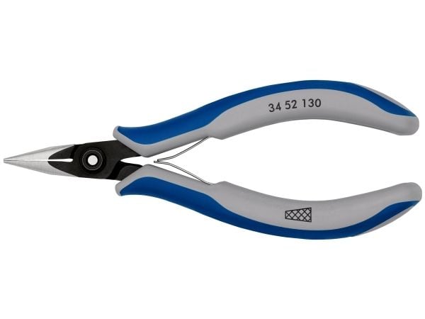 Knipex 34 52 130, tang, stål, blå, grå, 130 mm, 61 g