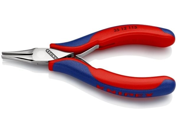 Knipex 35 12 115, Kärkipihdit, 4 mm, 2,25 cm, Terästä, Sininen, Punainen, 11,5 cm