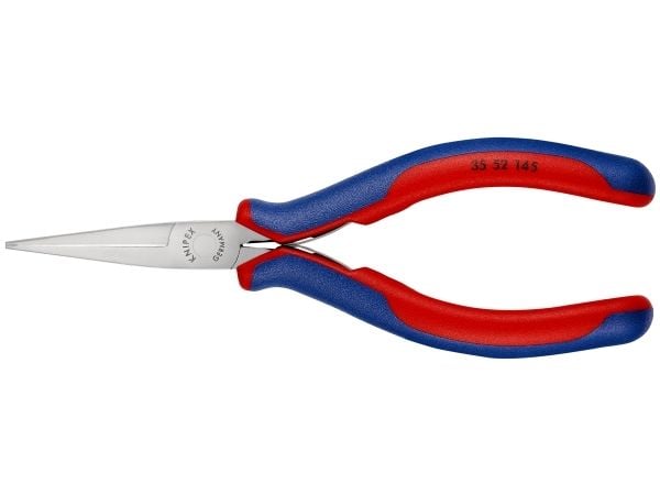 Knipex 35 52 145, Nesetang, Stål, Plast, Blå, Rød, 14,5 cm, 102 g