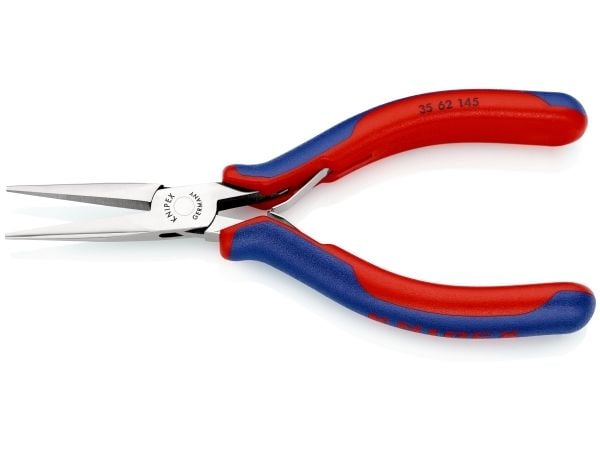 Knipex 35 62 145, Nesetang, Stål, Plast, Blå, Rød, 145 mm, 103 g