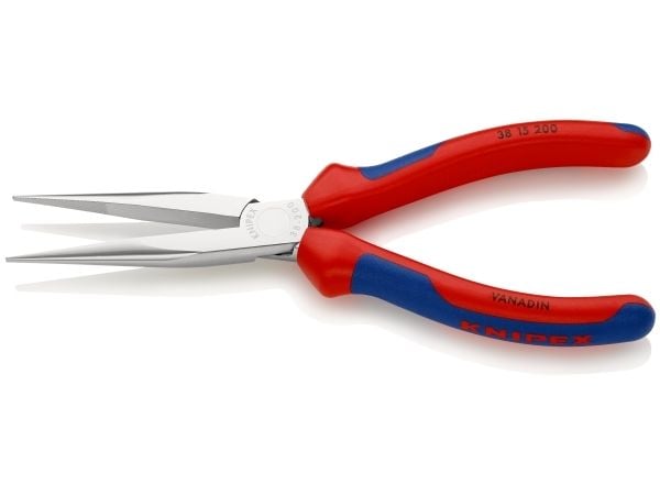 Knipex 38 15 200, 2,5 mm, 7,3 cm, Stål, Blå, Rød, 200 mm, 209 g