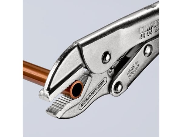 Knipex 40 04 180, Låsetang, 3,5 cm, 3,2 cm, Kromvanadiumstål, Stål, Sølv