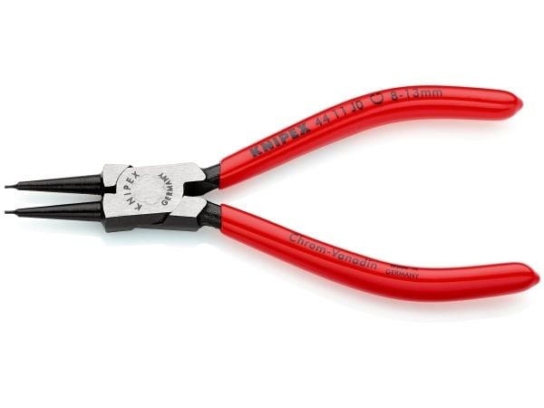 Knipex 44 11 J0 Circlip-tång Passar innerringar 8-13 mm Spetsig form rak