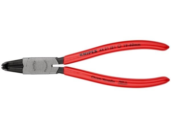Knipex 44 21 J21, Låseringtang, Kromvanadiumstål, Plast, Rød, 170 mm, 139 g