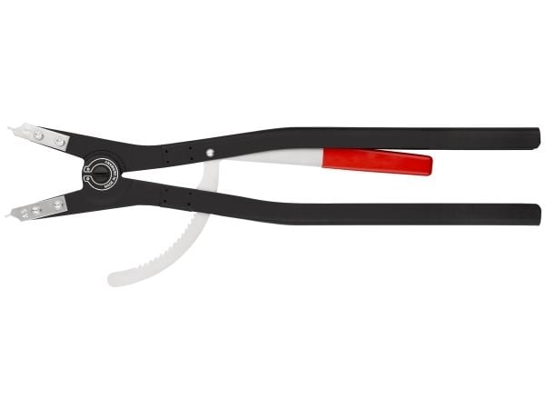 Knipex 46 10 A5, Låseringtang, Stål, Stål, Sort, 560 mm, 1,77 kg