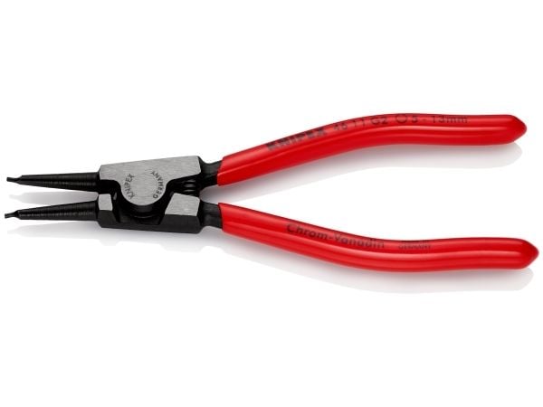 Knipex 46 11 G2, Låseringtang, Kromvanadiumstål, Plast, Rød, 140 mm, 85 g