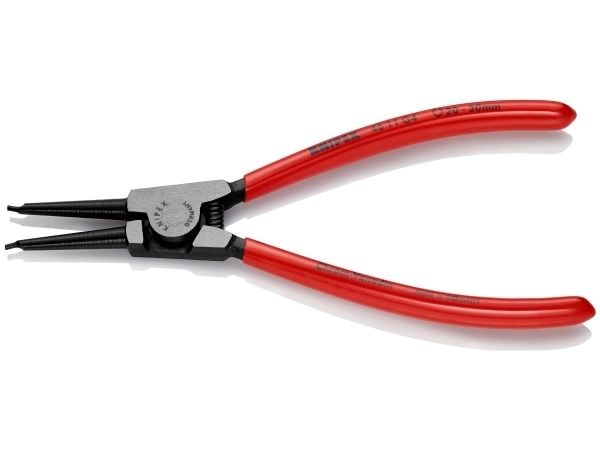 Knipex 46 11 G4, Låseringtang, Kromvanadiumstål, Plast, Rød, 180 mm, 134 g