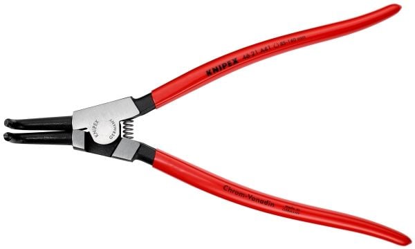 Knipex 46 21 A41, Låseringtang, Kromvanadiumstål, Plast, Rød, 300 mm, 510 g