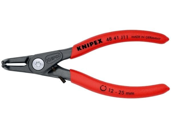 Knipex 48 41 J11, Låseringtang, Stål, Plast, Rød, 130 mm, 105 g