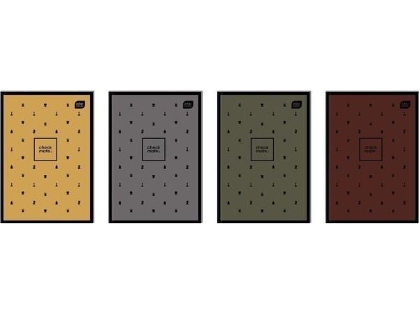 Interdruk Brulion A5/64K Grid Soft Touch Chess (5 pcs)
