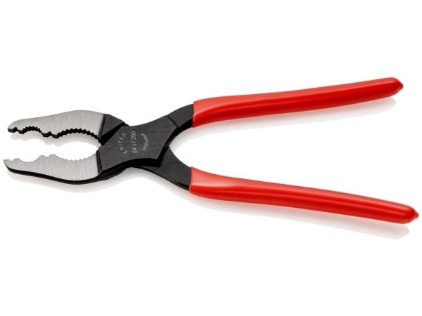 Knipex 84 11 200, Skrutang, 3,5 mm, 1 cm, Stål, Plast, Rød