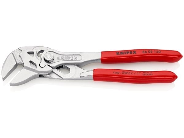 KNIPEX Mini - Tunge- og spaltetang - 150 mm - maks. åpning: 27 mm