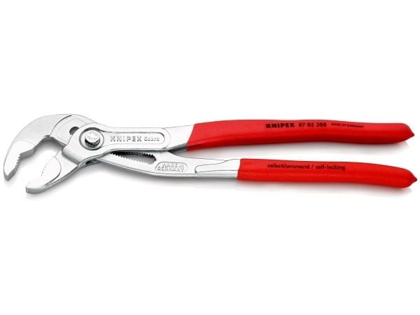 Knipex 87 03 300, Ponttipihdit, 7 cm, 6 cm, Kromivanadiini-teräs, Punainen, 300 mm