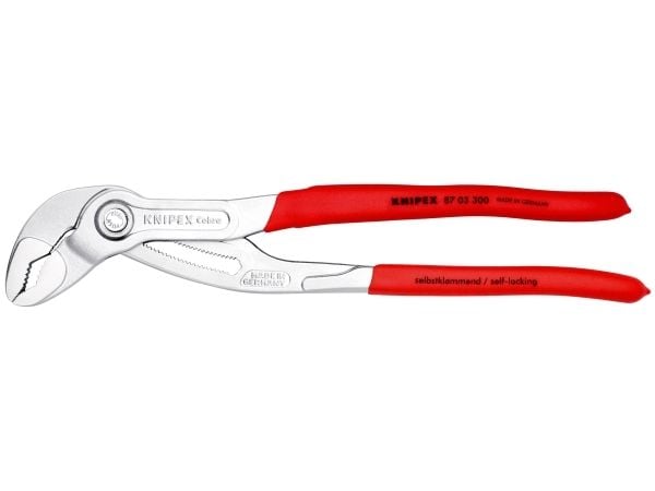 Knipex 87 03 300, Ponttipihdit, 7 cm, 6 cm, Kromivanadiini-teräs, Punainen, 300 mm