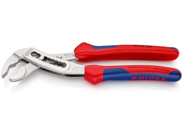 Knipex 88 05 180, Not-og-fjær-tang, 4,2 cm, 3,6 cm, Kromvanadiumstål, Blå, Rød, 180 mm