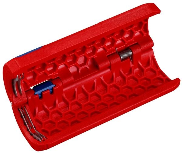 Knipex 90 22 01 SB, Rørkutter, Plast, Blå, Rød, 1,3 cm, 3,2 cm, 100 mm
