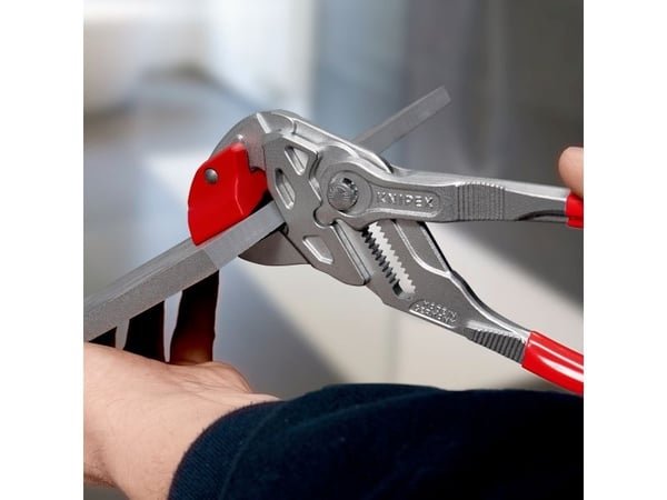 Knipex 91 13 250, Flisbrytende tang, Kromvanadiumstål, Plast, Rød, 250 mm, 560 g