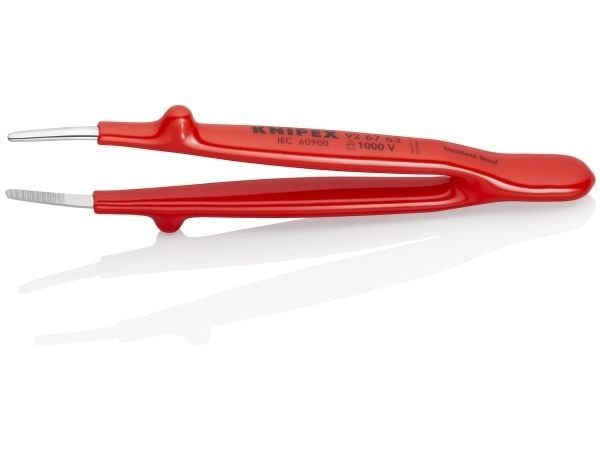 Knipex 92 67 63, Rustfritt stål, Rød, Flat, Rett, 43 g, 18 mm