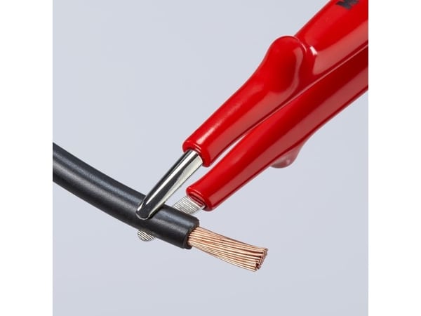 Knipex 92 67 63, Rustfritt stål, Rød, Flat, Rett, 43 g, 18 mm