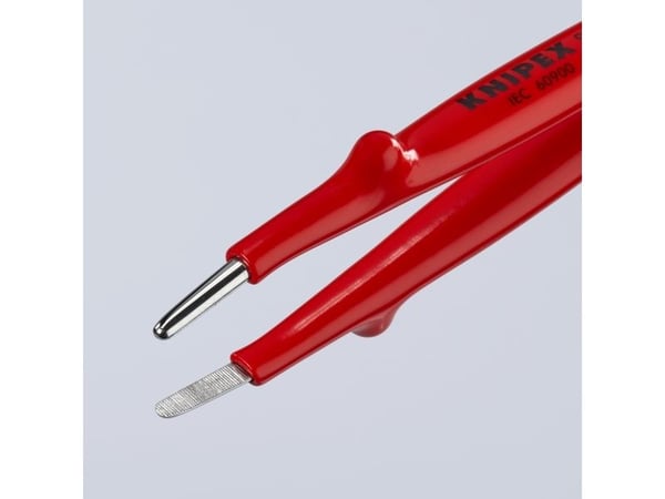 Knipex 92 67 63, Rustfritt stål, Rød, Flat, Rett, 43 g, 18 mm