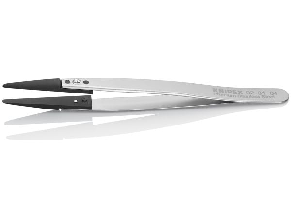 Knipex 92 81 04, Rustfritt stål, Rustfritt stål, Konisk, Rett, 17 g, 10 mm