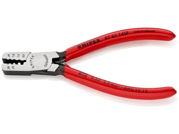 Knipex 97 61 145 F, Krympeverktøy, 0,25 mm