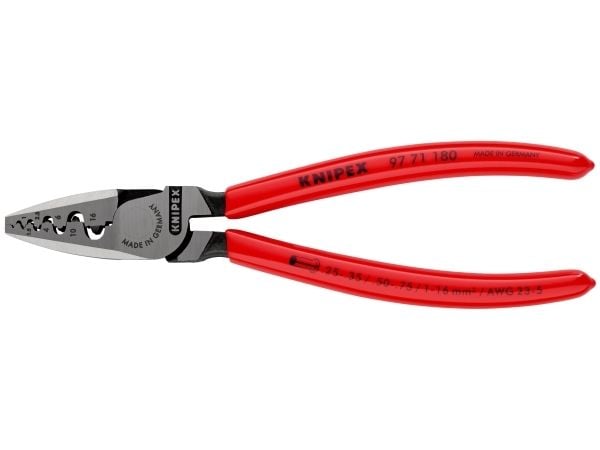 Knipex puristuspihdit kaapelihylsyille