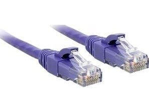 Lindy 48120, 0,3 m, Cat6, U/UTP (UTP), RJ-45, RJ-45, Purppura