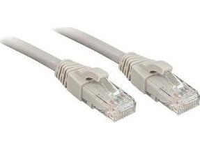Lindy 48004, 3 m, Cat6, U/UTP (UTP), RJ-45, RJ-45, Grå
