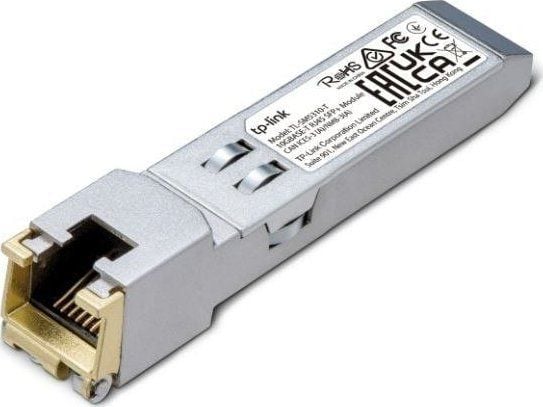 TP-Link TL-SM5310-T, Kopper, 10300 Mbit/s, RJ-45, 100 m, 10 Gigabit Ethernet, IEEE 802.3, IEEE 802.3ab, IEEE 802.3an, IEEE 802.3bz