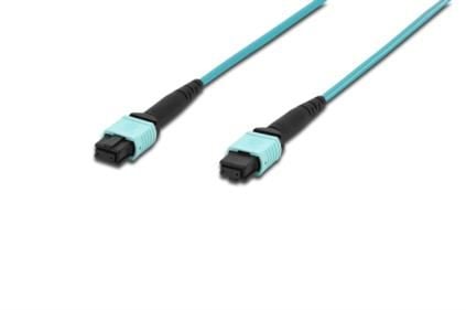 DIGITUS Professional - Liitäntäkaapeli - MPO monimuotokaapeli (naaras) - MPO monimuotokaapeli (naaras) - 30 m. - valokuitu - simplex - 50 / 125 my ...