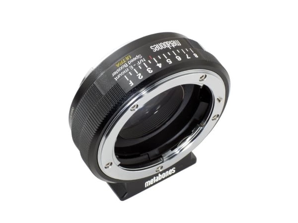 Metabones MB_SPNFG-E-BM2, Musta, Kromi, Messinki, Kromi, Nikon G Sony