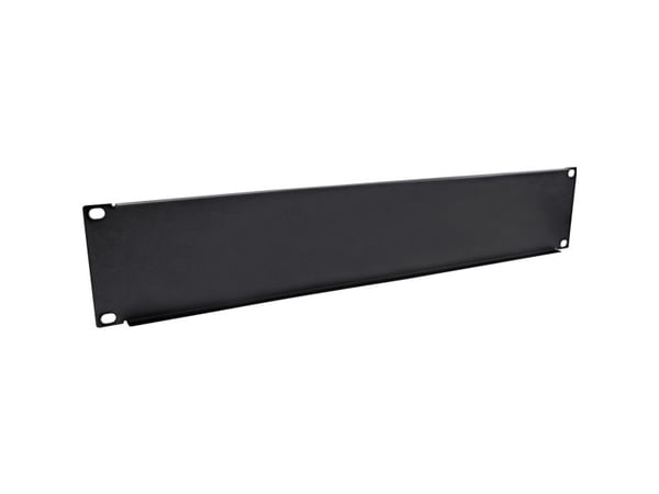 InLine 19111C, Blindpanel, SPCC, Stål, Sort, 575 g
