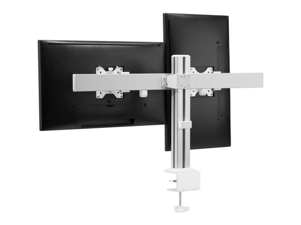 InLine 23184A, Festeklemme/gjennomføring, 8 kg, 43,2 cm (17"), 43,2 cm (17"), 100 x 100 mm, Hvit, Aluminium