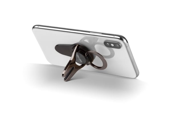 InLine 55266S, Mobiltelefon/smarttelefon, Aktiv holder, Bil, Svart
