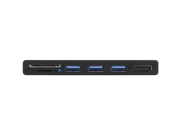 InLine 35393, MicroSD (TransFlash), SD, Svart, 4K Ultra HD, Microsoft Surface Pro 4/5/6, 32 mm, 110 mm
