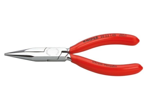 Knipex 30 23 140, Nåltänger, 2 mm, 4,2 cm, Kromvanadinstål, Röd, 140 mm