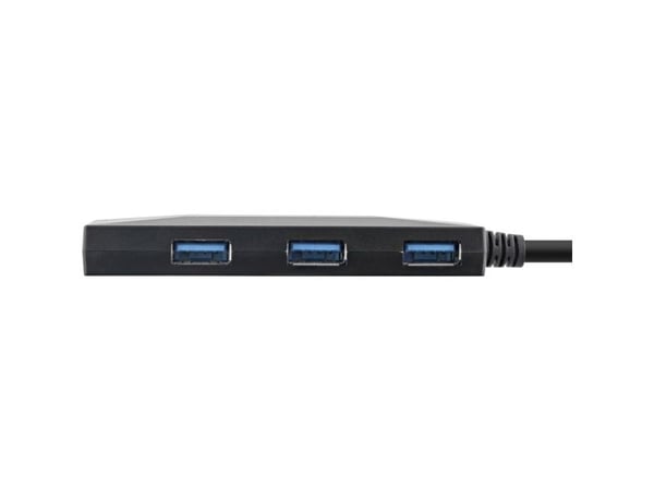 InLine 35399, USB 2.0 Type-C, USB 3.2 Gen 1 (3.1 Gen 1) Type-A, USB 3.2 Gen 1 (3.1 Gen 1) Type-C, 5000 Mbit/s, Svart, 0,3 m, DC